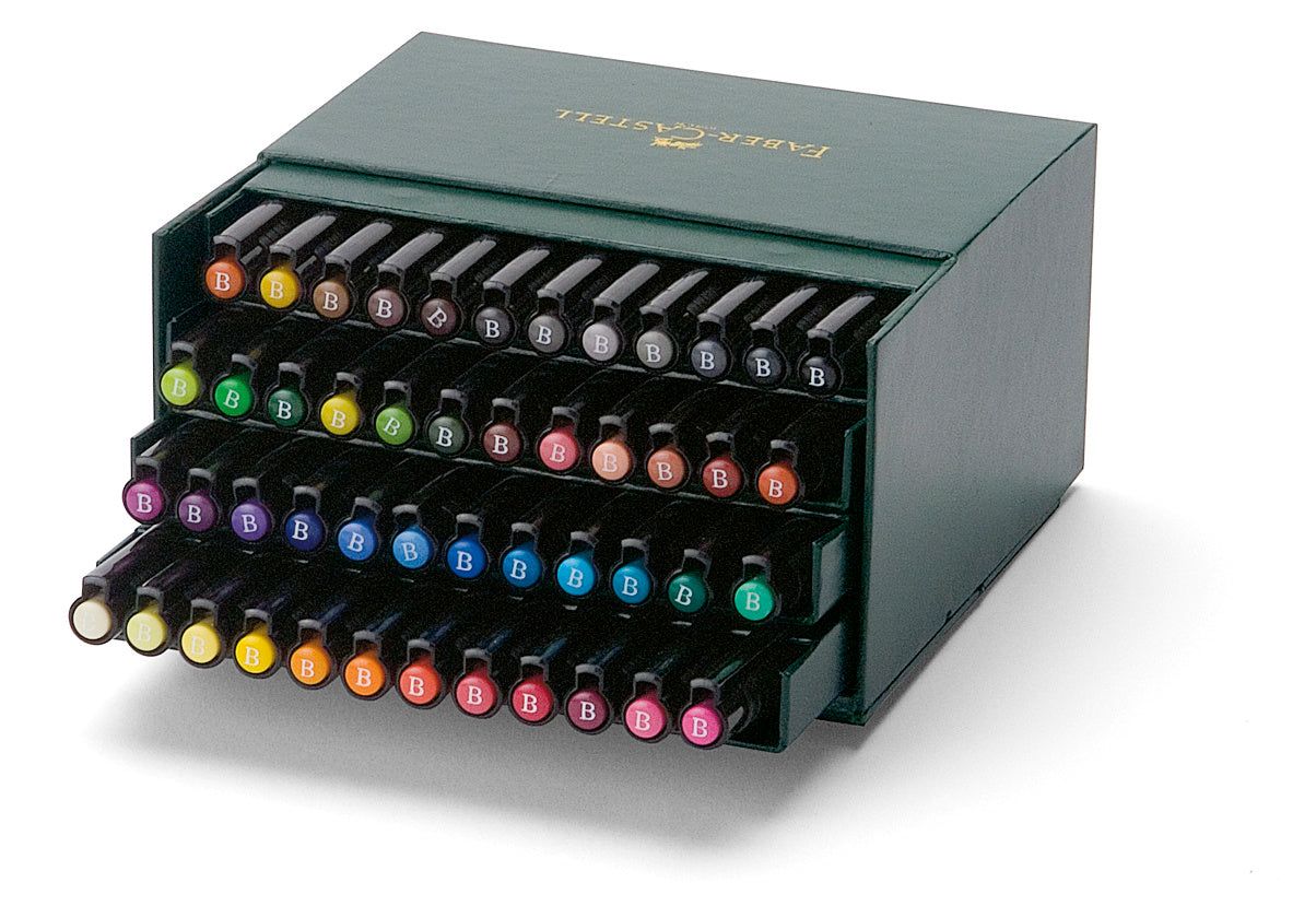 Faber Castell Feutre Pitt Artist Pen studio box de 48 - vue 2