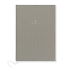 Graf von Faber Castell-Cahier relié en lin A4, gris