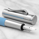 Graf von Faber Castell-Stylo-plume  Guilloché, bleu azur, M - Graf von Faber-Castell - vue 4