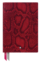 montblanc-carnet-146-impression-python-rouge-cayenne