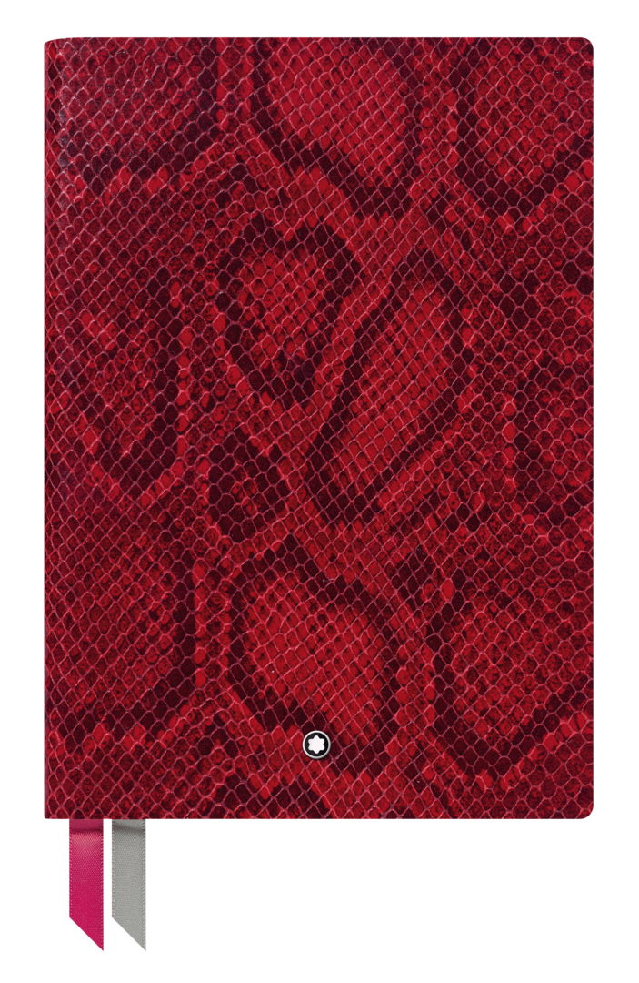 montblanc-carnet-146-impression-python-rouge-cayenne