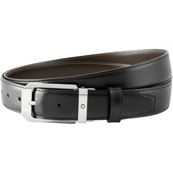 montblanc-ceinture-montblanc-classic-line-30-mm-boucle-ardillon-rectangulaire-acier-inoxydable-poli-noir-marron