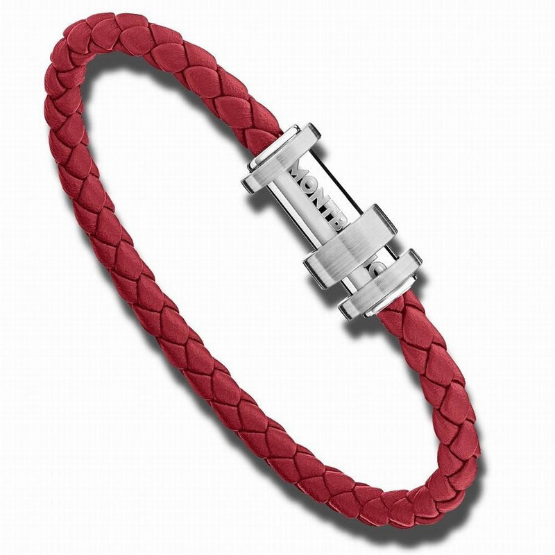 montblanc-bracelet-red-en-cuir